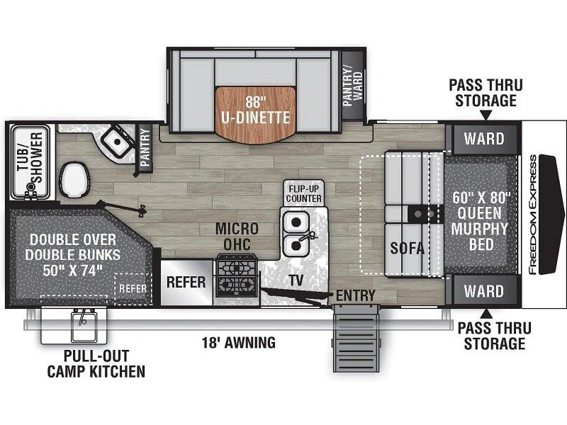 Coachmen Freedom Express 238bhs 2022 alt