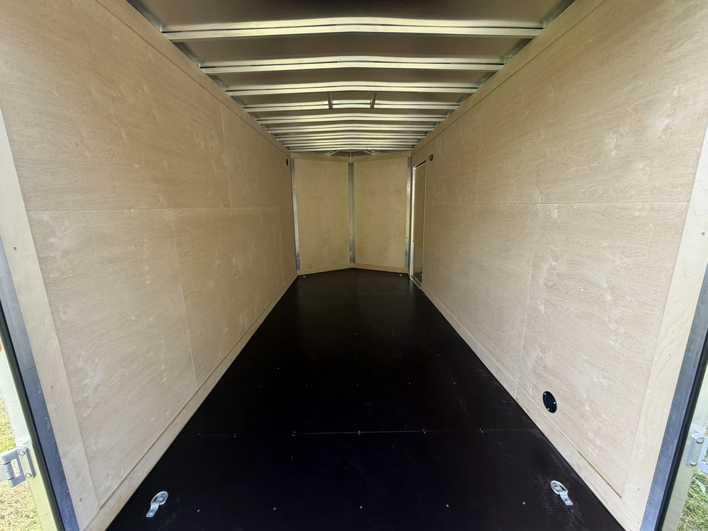 2026 Gator Galvanized Enclosed 7' X 14' Tandem Axle W/ Ramp Door alt