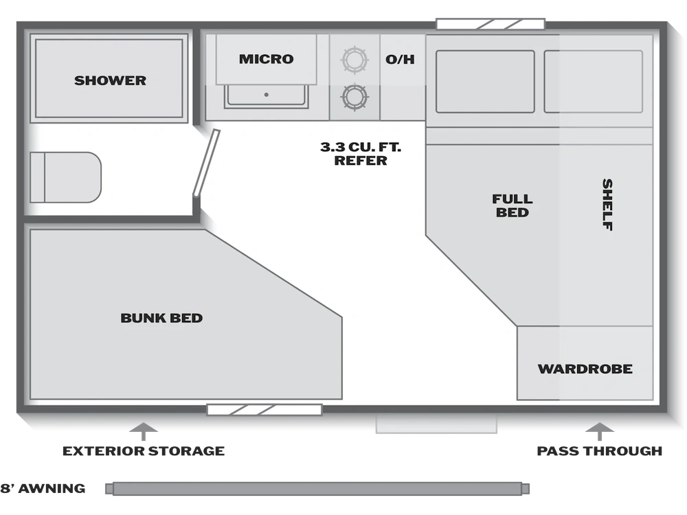 2027 Keystone Rv Springdale Mini 1230bb alt