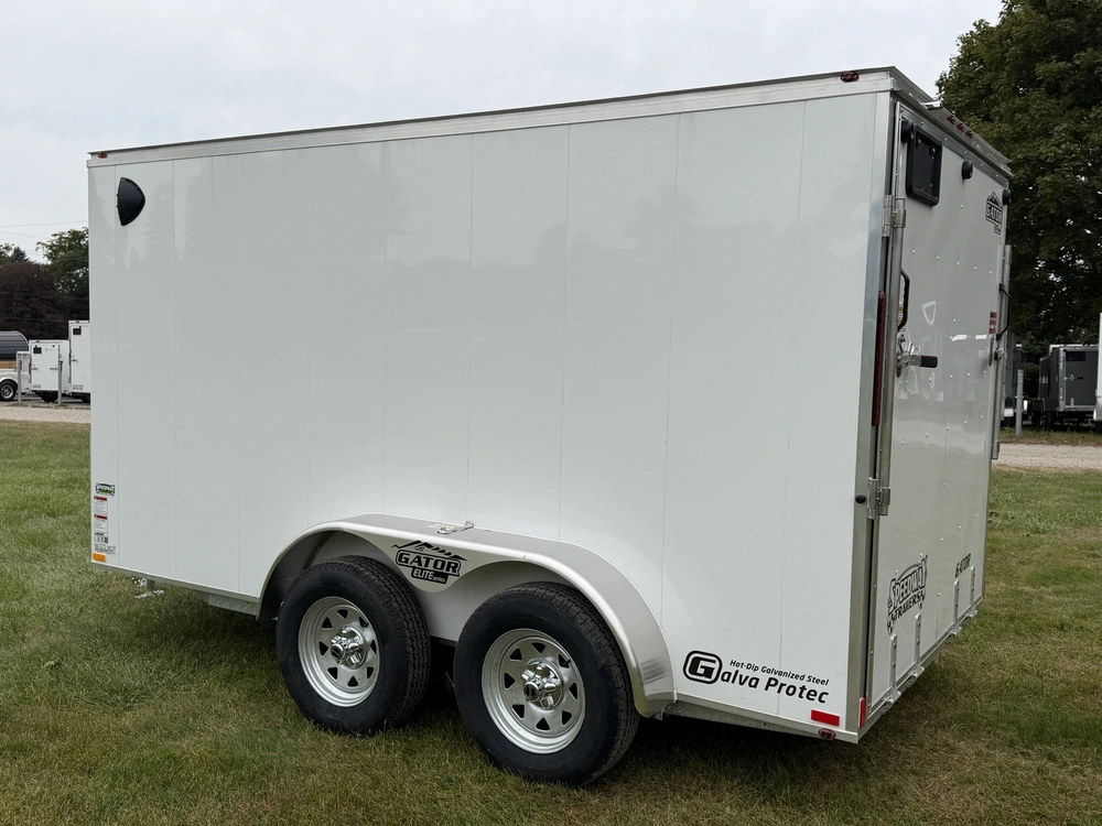 2027 Gator Galvanized Enclosed 6' X 12' Ta Ramp alt