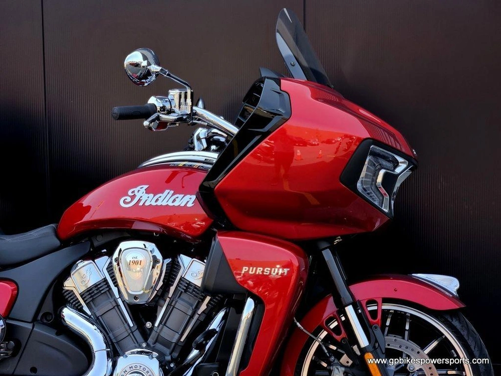 2024 Indian Motorcycle Pursuit® Limited Sunset Red Metallic