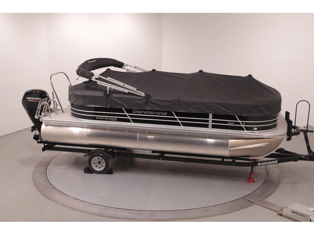 2023 Berkshire 22' Radius Pontoon W/ 90hp - Easy Financing alt