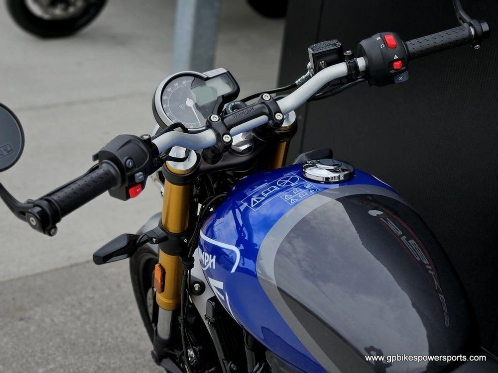 2025 Triumph Speed 400 Caspian Blue/storm Grey