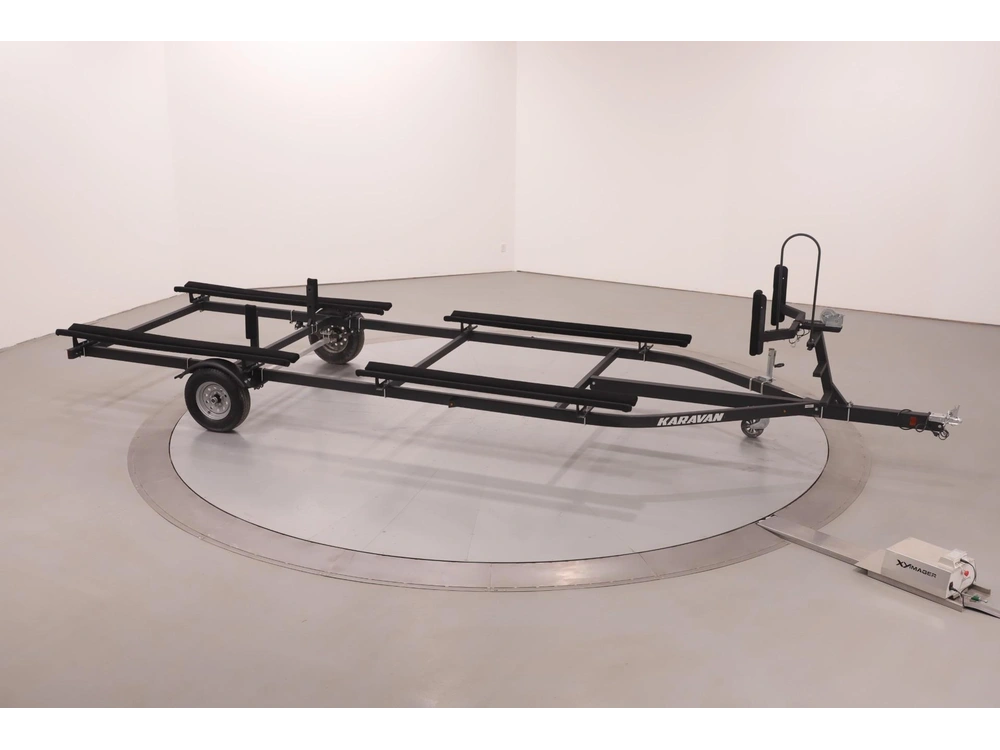 2021 Karavan Pontoon Boat Trailer W/ Front Ramp alt