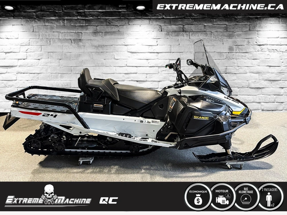 Skidoo Ski Doo Skandic Le 900 Ace 24 Pouces Bas Kilométrage !!! 2025