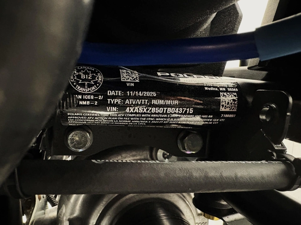 2026 Polaris Sportsman 850 Trail - Blue - Easy Financing alt