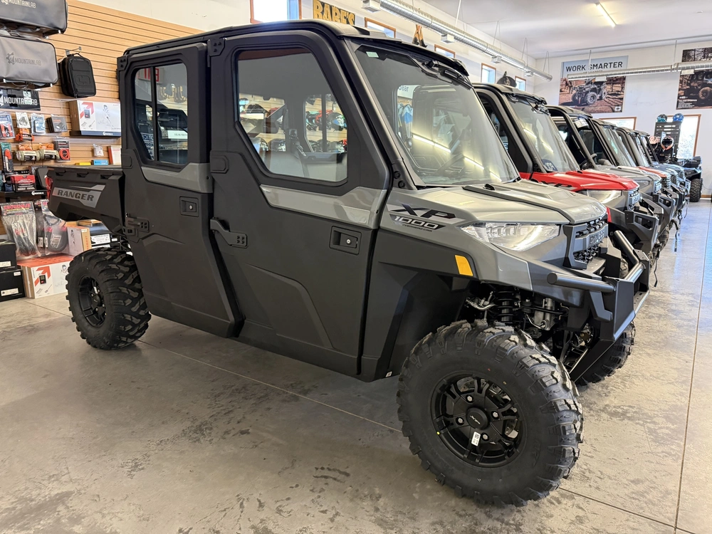 2027 Polaris Ranger Crew Xp 1000 Cab - Avalanche Gray alt