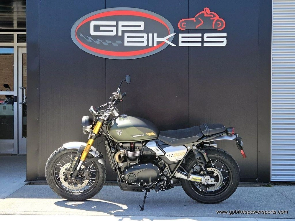 2026 Triumph Scrambler 900 Matt Khaki Green
