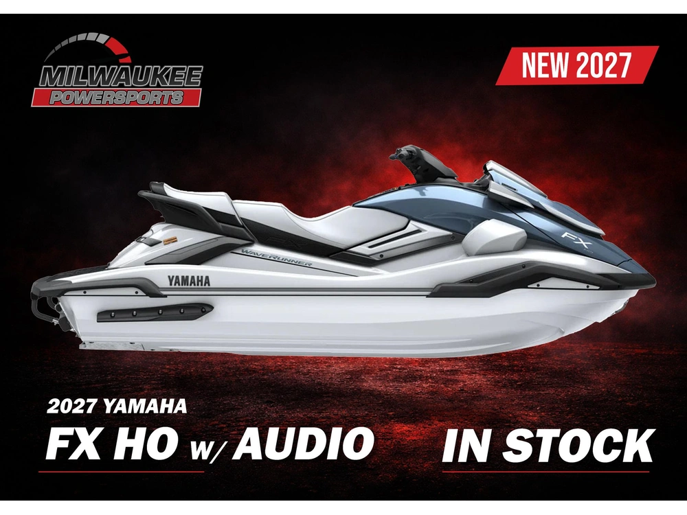 2027 Yamaha Fx Ho With Audio