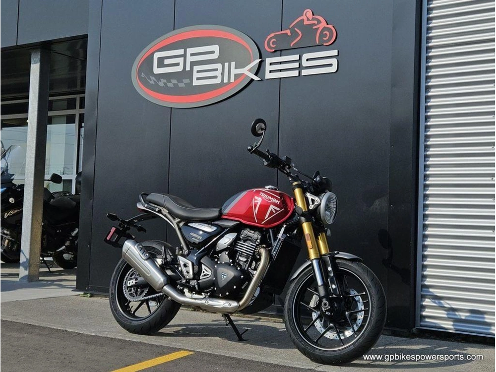 2026 Triumph Speed 400 Lava Red Gloss/storm Grey