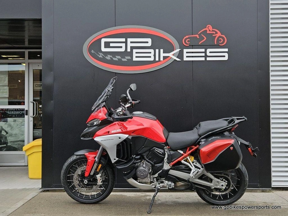 2024 Ducati Multistrada V4 S Travel & Radar Spoked Wheels Red