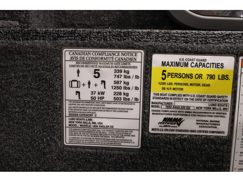 2027 Lund Boat Co 1650 Angler Ss alt