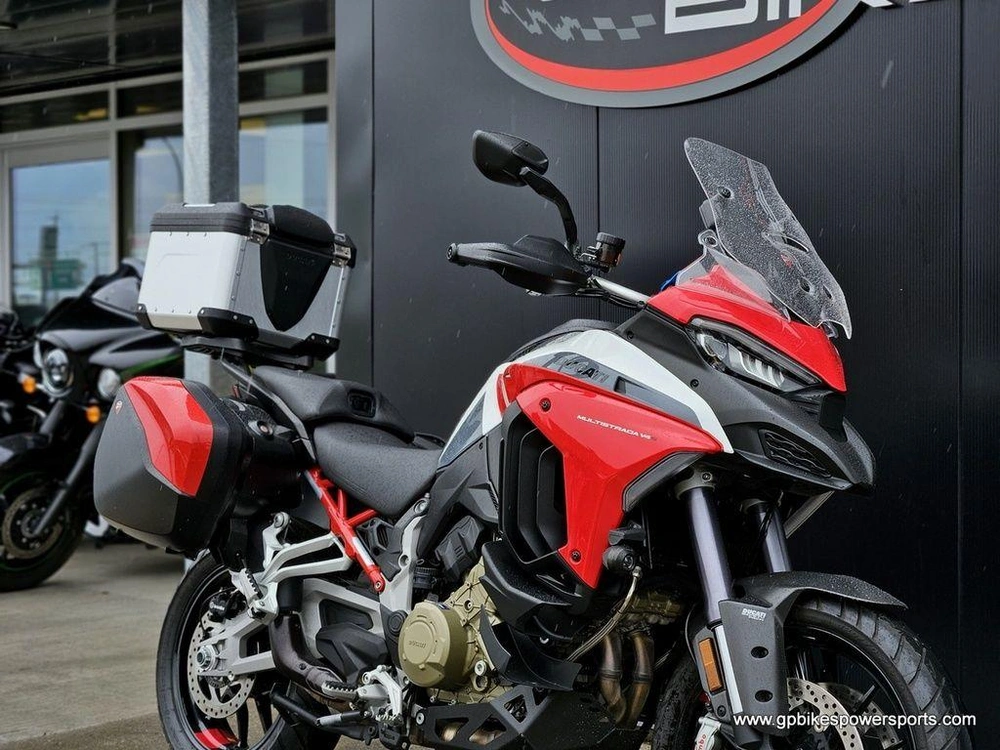 2021 Ducati Multistrada V4 Sport Livery And Alloy Wheels