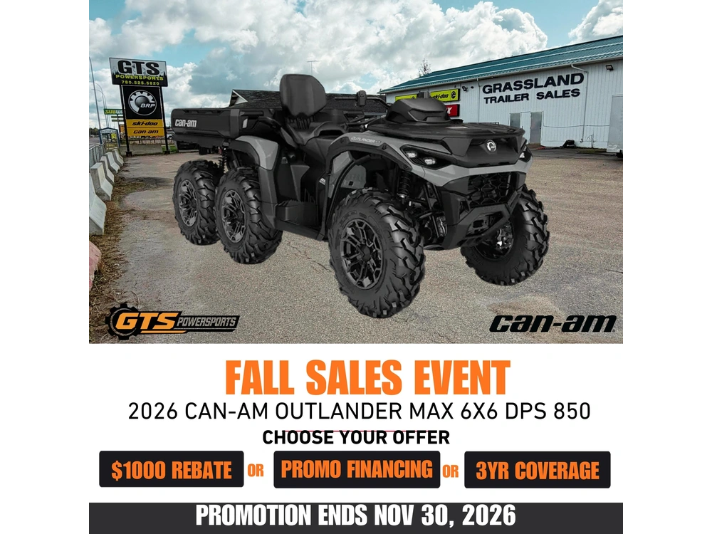 2026 Can-am 2hta Outlander Max 6x6 Dps 850 Gy 26