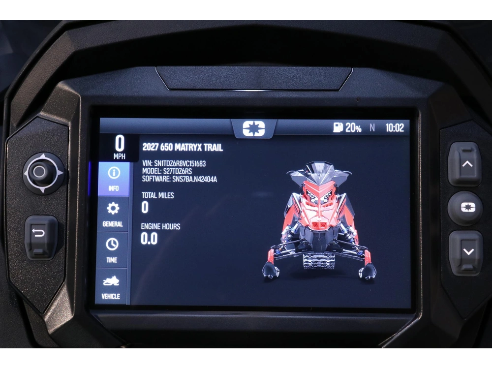 2027 Polaris 650 Indy Vr1 Dynamix 137 Snowcheck (exclusif)