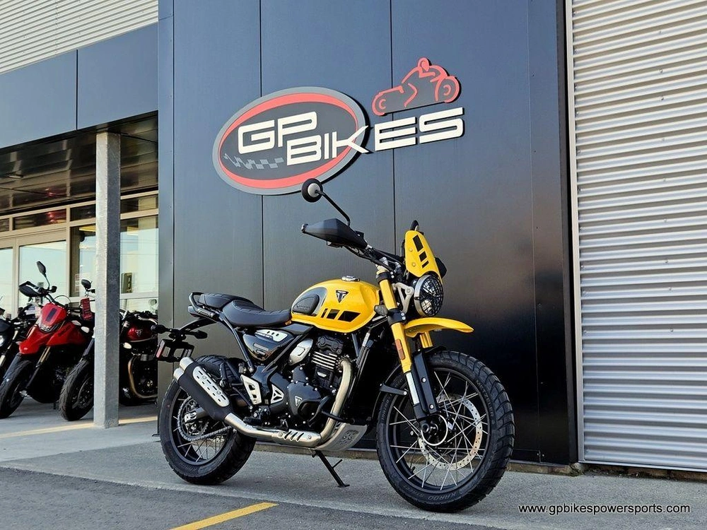 2026 Triumph Scrambler 400 Xc Yellow