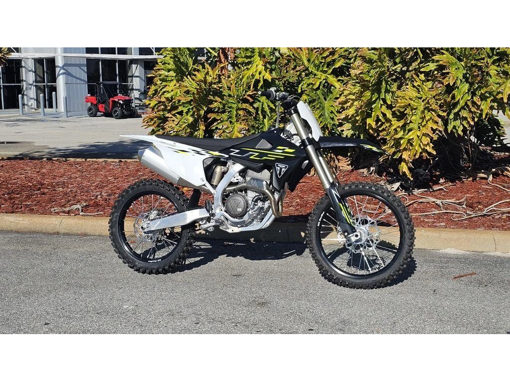 2026 Triumph Tf 250-x Jet Black/pure White