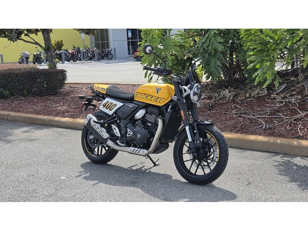 2026 Triumph Tracker 400 Racing Yellow