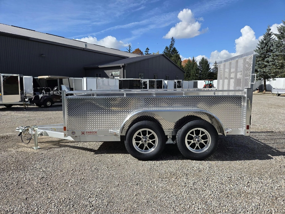 2027 Enbeck Aluminum Utility 5' X 10' Ta Highside Bi-fold