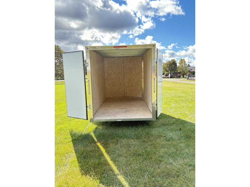 2027 Rhino Galvanized Enclosed 6' X 12' Sa Dd alt