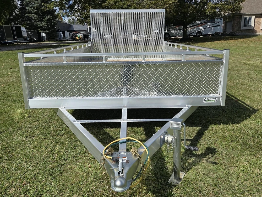 2027 Enbeck Aluminum Utility 7' X 14' Sa