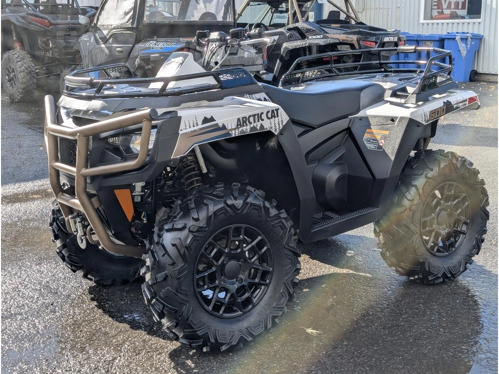 2023 Arctic Cat Alterra 600 Eps Black Hills 🛻 Vtt Travail Léger Ferme Propriété Racks Robuste alt