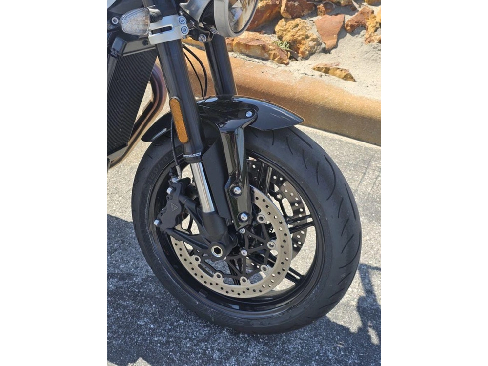 2025 Triumph Speed Twin 1200 Aluminum Silver