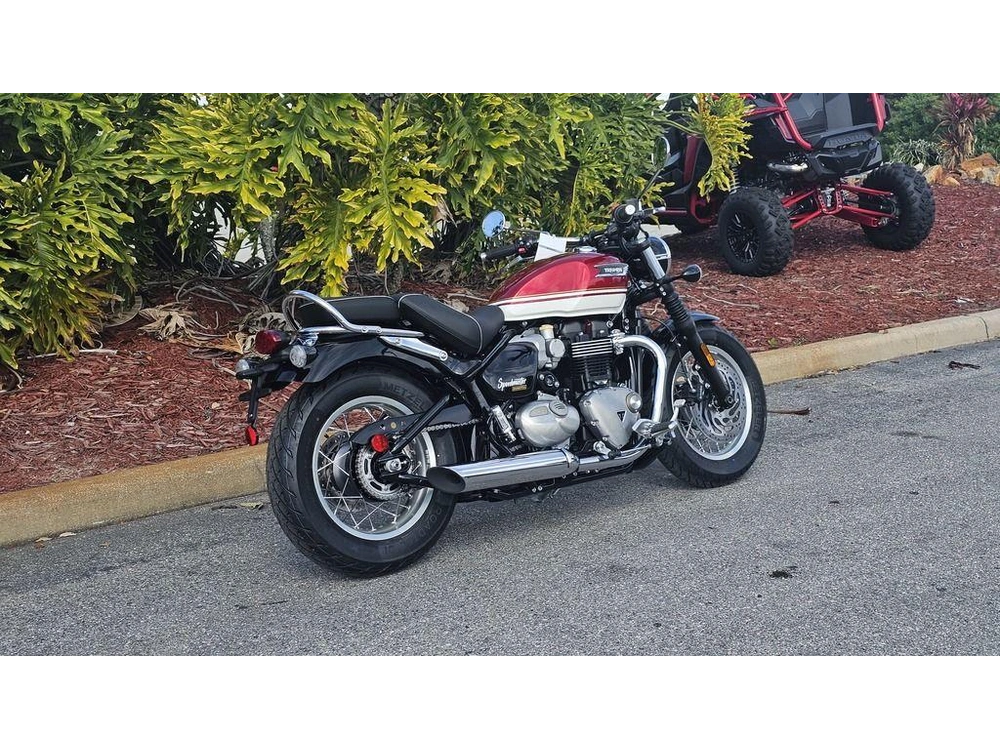 2026 Triumph Bonneville Speedmaster Carnival Red