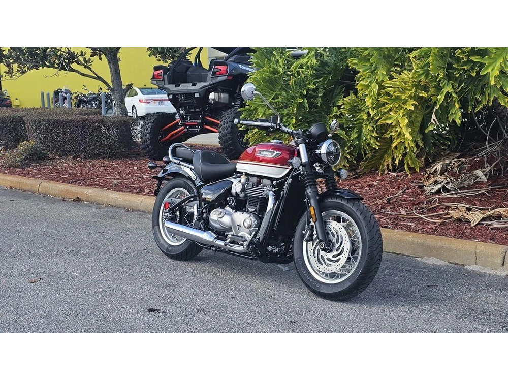 2026 Triumph Bonneville Speedmaster Carnival Red