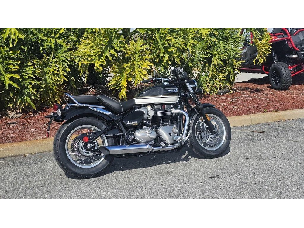 2026 Triumph Bonneville Speedmaster Sapphire Black