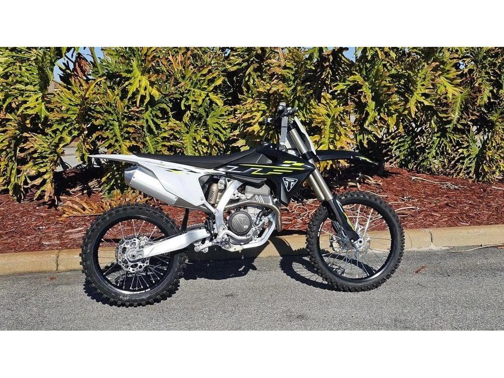 2026 Triumph Tf 250-x Jet Black/pure White