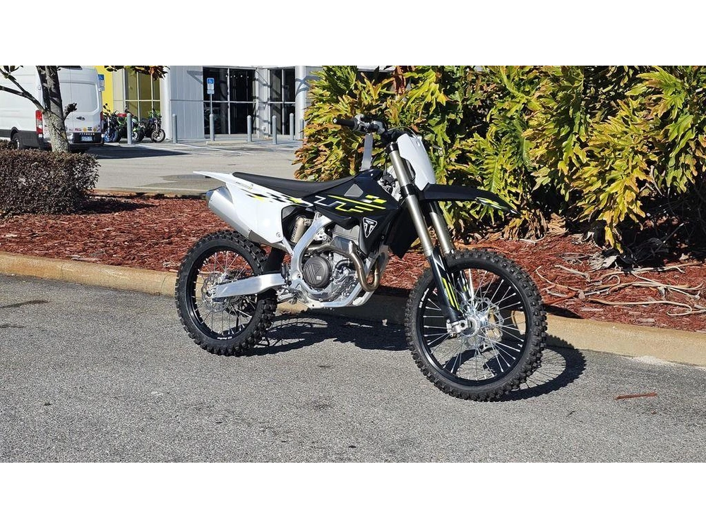 2026 Triumph Tf 250-x Jet Black/pure White