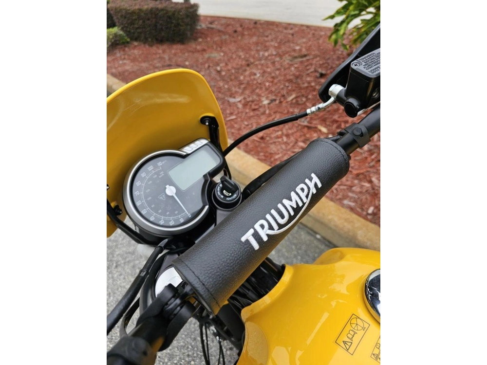 2026 Triumph Scrambler 400 Xc Racing Yellow