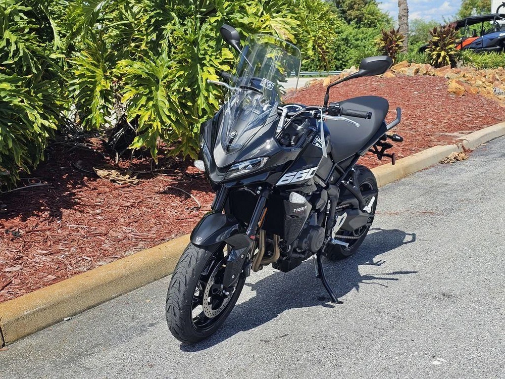 2025 Triumph Tiger Sport 660 Sapphire Black