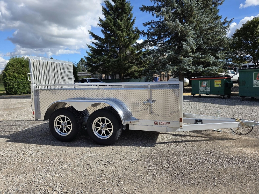 2027 Enbeck Aluminum Utility 5' X 10' Ta Highside Bi-fold