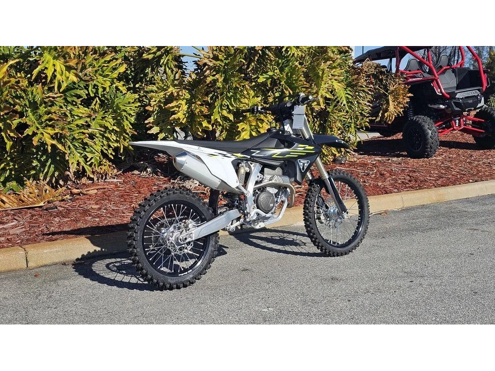 2026 Triumph Tf 250-x Jet Black/pure White