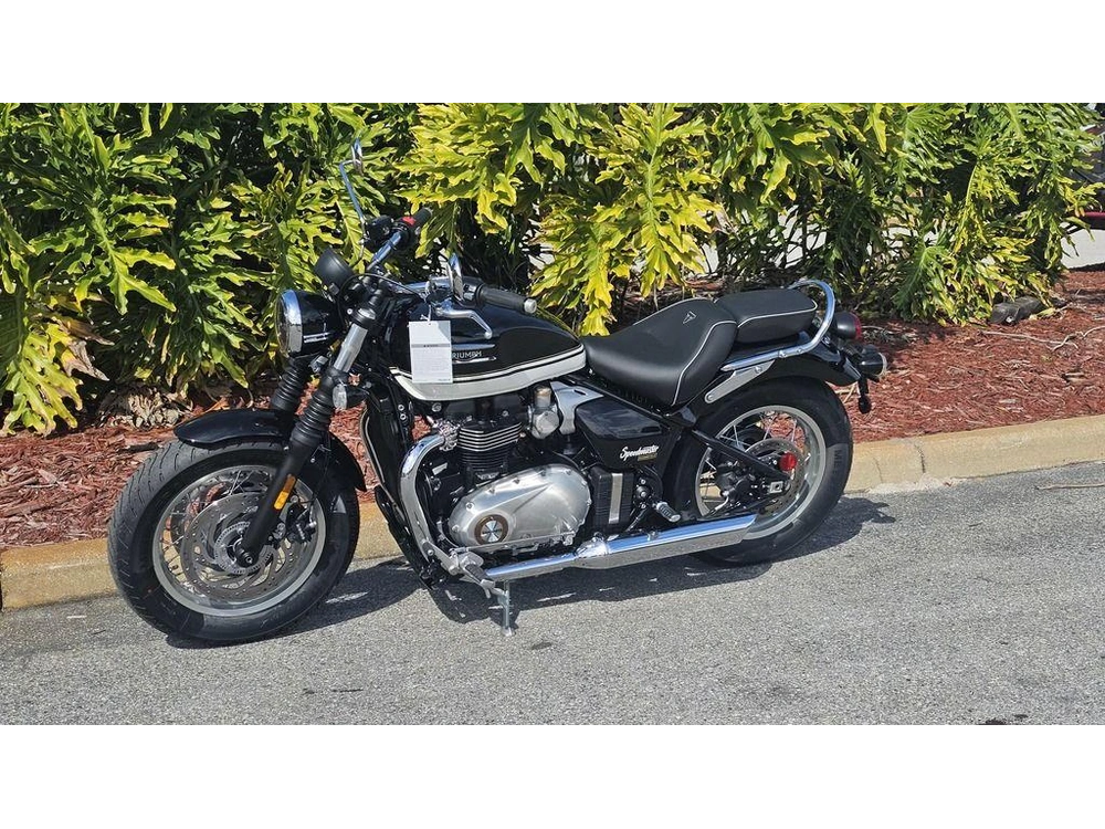 2026 Triumph Bonneville Speedmaster Sapphire Black