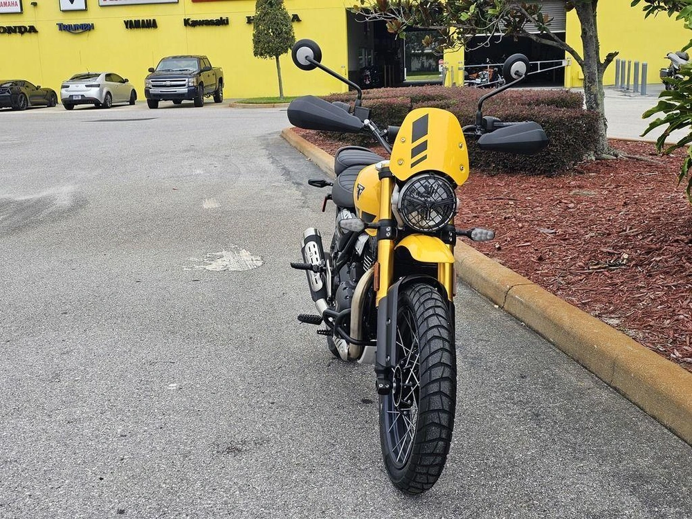 2026 Triumph Scrambler 400 Xc Racing Yellow