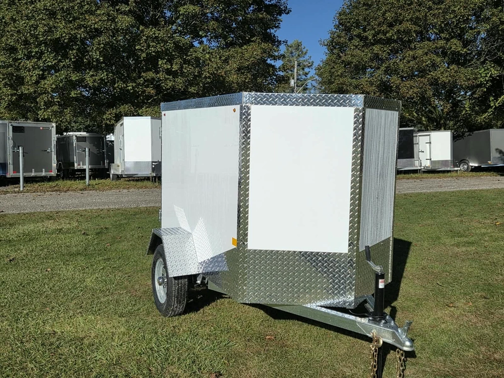 2027 Rhino Galvanized Enclosed 4' X 6' Ramp