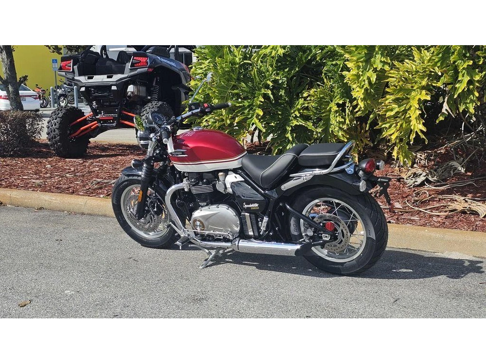 2026 Triumph Bonneville Speedmaster Carnival Red