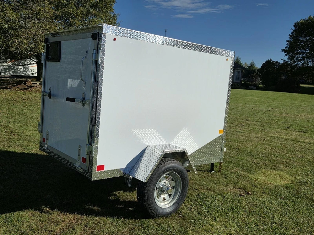 2027 Rhino Galvanized Enclosed 4' X 6' Ramp