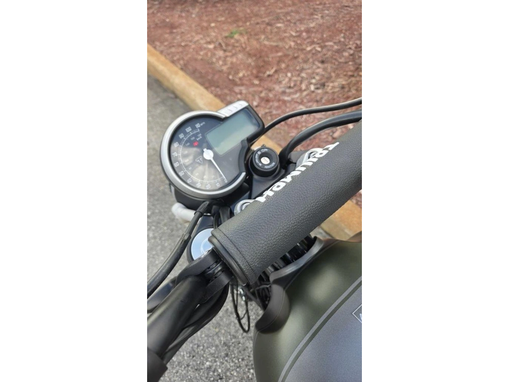 2027 Triumph Scrambler 400 X Matte Pewtergrey/matte Khaki Green