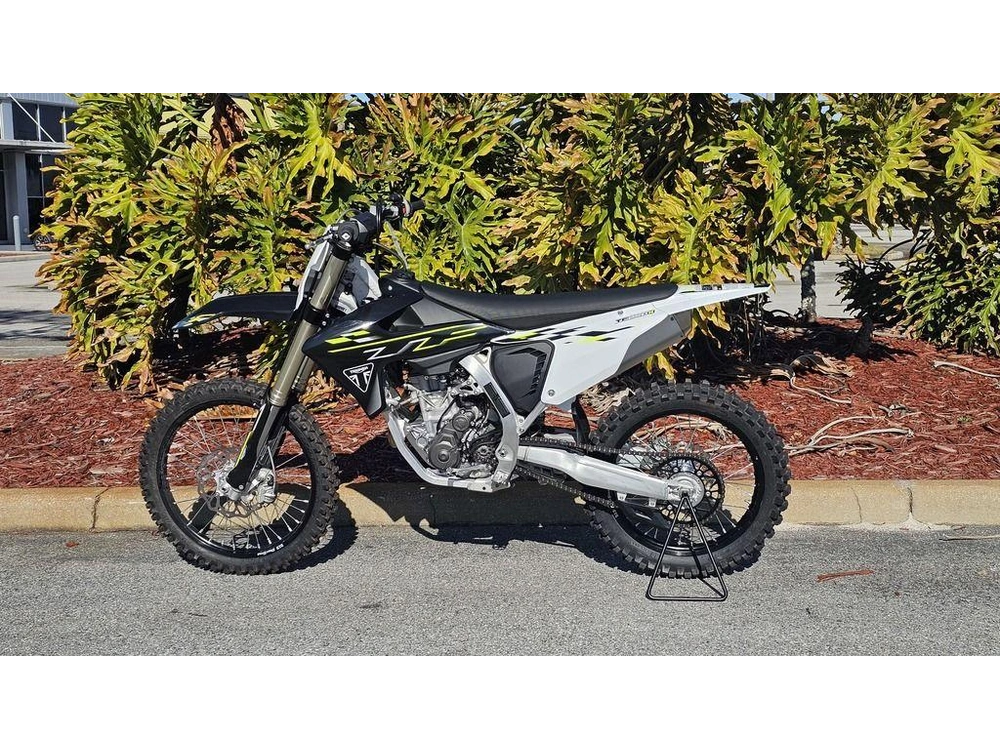 2026 Triumph Tf 250-x Jet Black/pure White