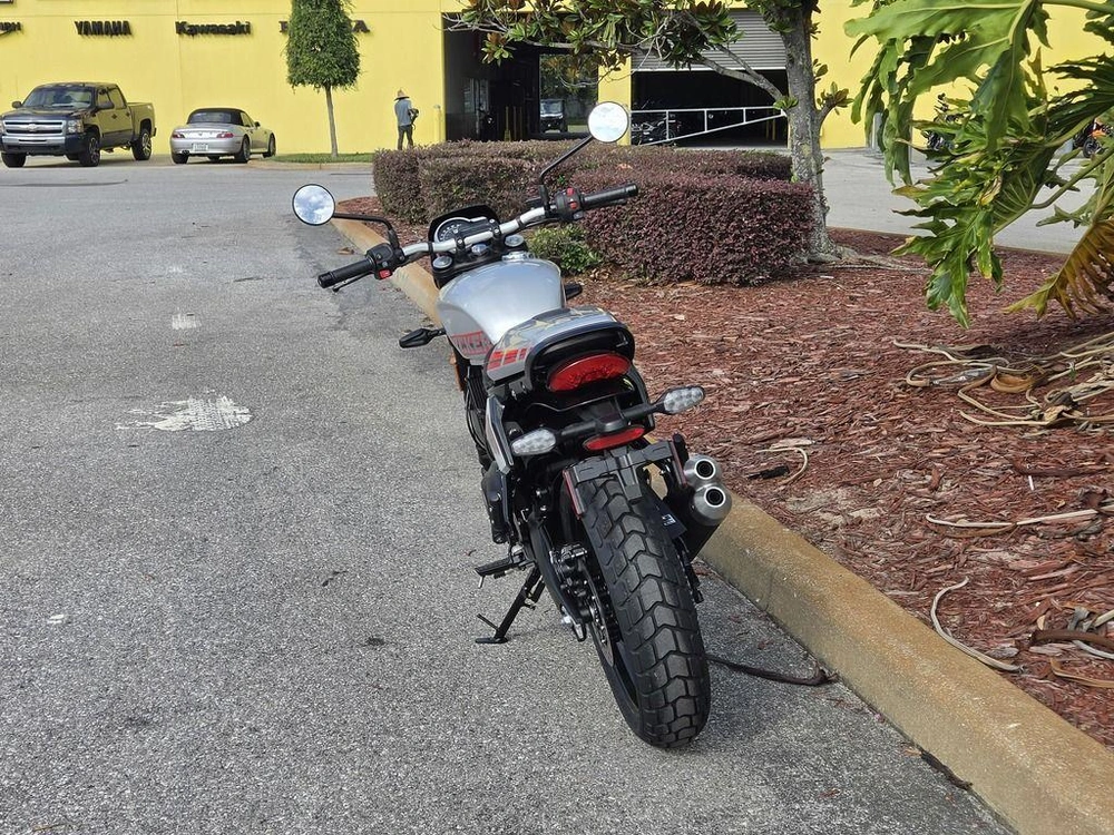 2026 Triumph Tracker 400 Aluminum Silver