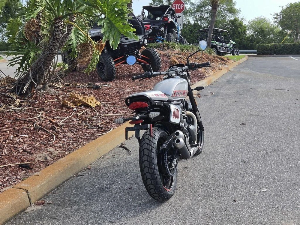2026 Triumph Tracker 400 Aluminum Silver