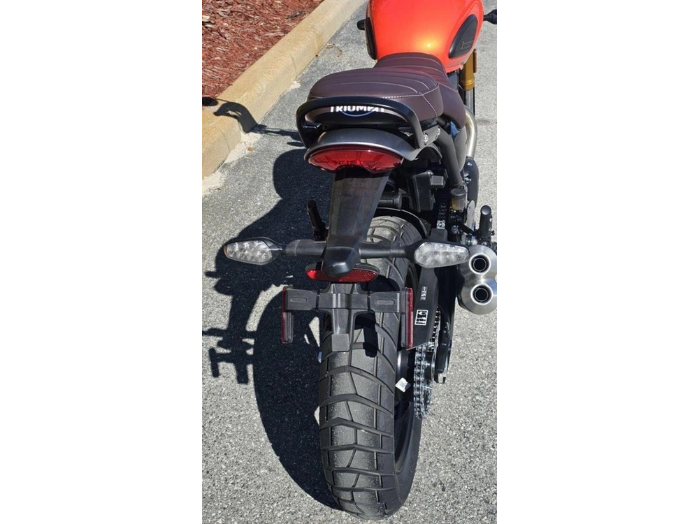 2026 Triumph Scrambler 400 X Baja Orange/aluminium