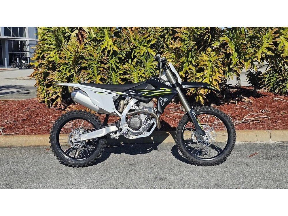 2026 Triumph Tf 250-x Jet Black/pure White