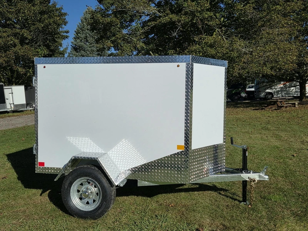 2027 Rhino Galvanized Enclosed 4' X 6' Ramp
