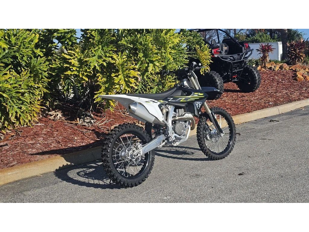 2026 Triumph Tf 450-x Jet Black/pure White