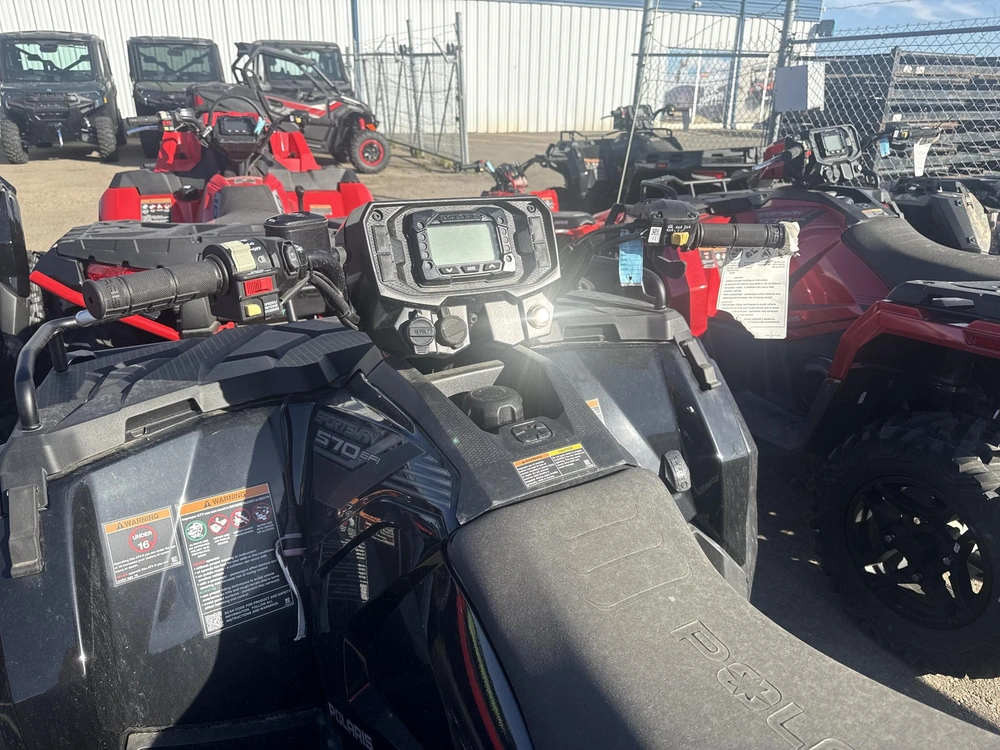 2026 Polaris Sportsman 570 Trail Onyx Black